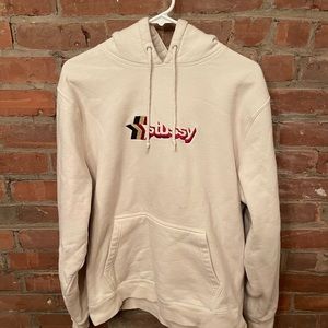 STUSSY 3 STAR APPLIQUE HOODY